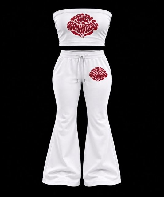 The Romanticos Rose Flare Set