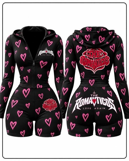 The Romanticos Heart Romper