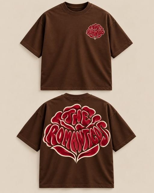 The Romanticos Rose Oversized Tee